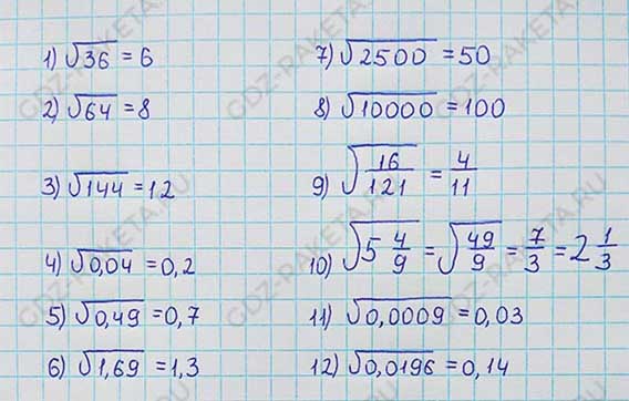 Ответ к учебнику по алгебре 8 класс Мерзляк, Полонский, Якир номер 402