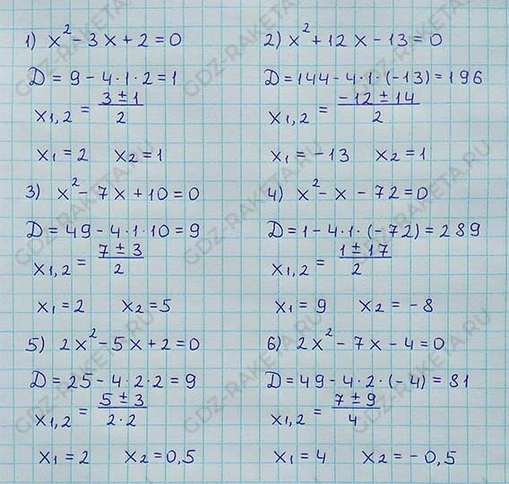 Ответ к учебнику по алгебре 8 класс Мерзляк, Полонский, Якир номер 697