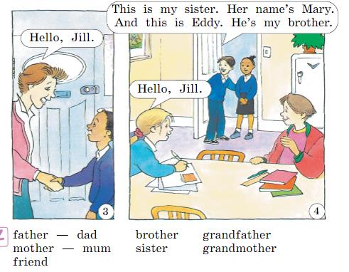 Английский 2 класс учебник Вербицкая, 1 часть, страница 54, номер 1. 2020 год.