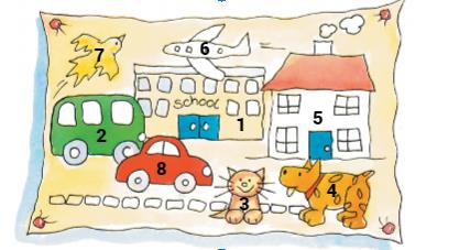 Английский 2 класс учебник Вербицкая, 1 часть, страница 62, номер 3. 2020 год.