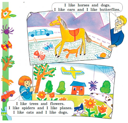 Английский 2 класс учебник Вербицкая страница 28, задание 1