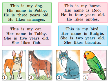 Английский 2 класс учебник Вербицкая страница 45, задание 6