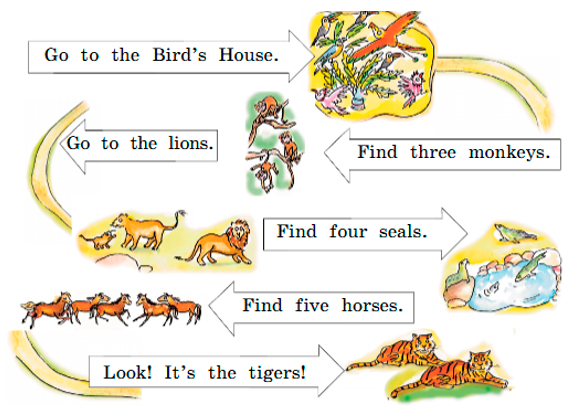 Английский 2 класс учебник Вербицкая страница 47, задание 10