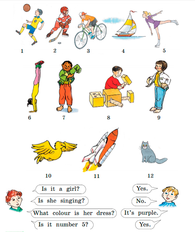 Английский 2 класс учебник Вербицкая страница 83, задание 12