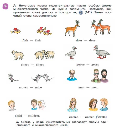 Английский язык 3 класс Афанасьева, Михеева - 2 часть страница 47 Английский язык 3 класс Афанасьева, Михеева 2 часть страница 47