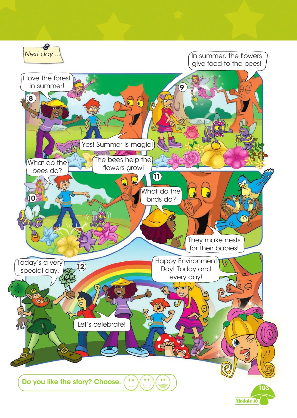  Английский язык 3 класс учебник Баранова 2 часть страница 103. 2023 год