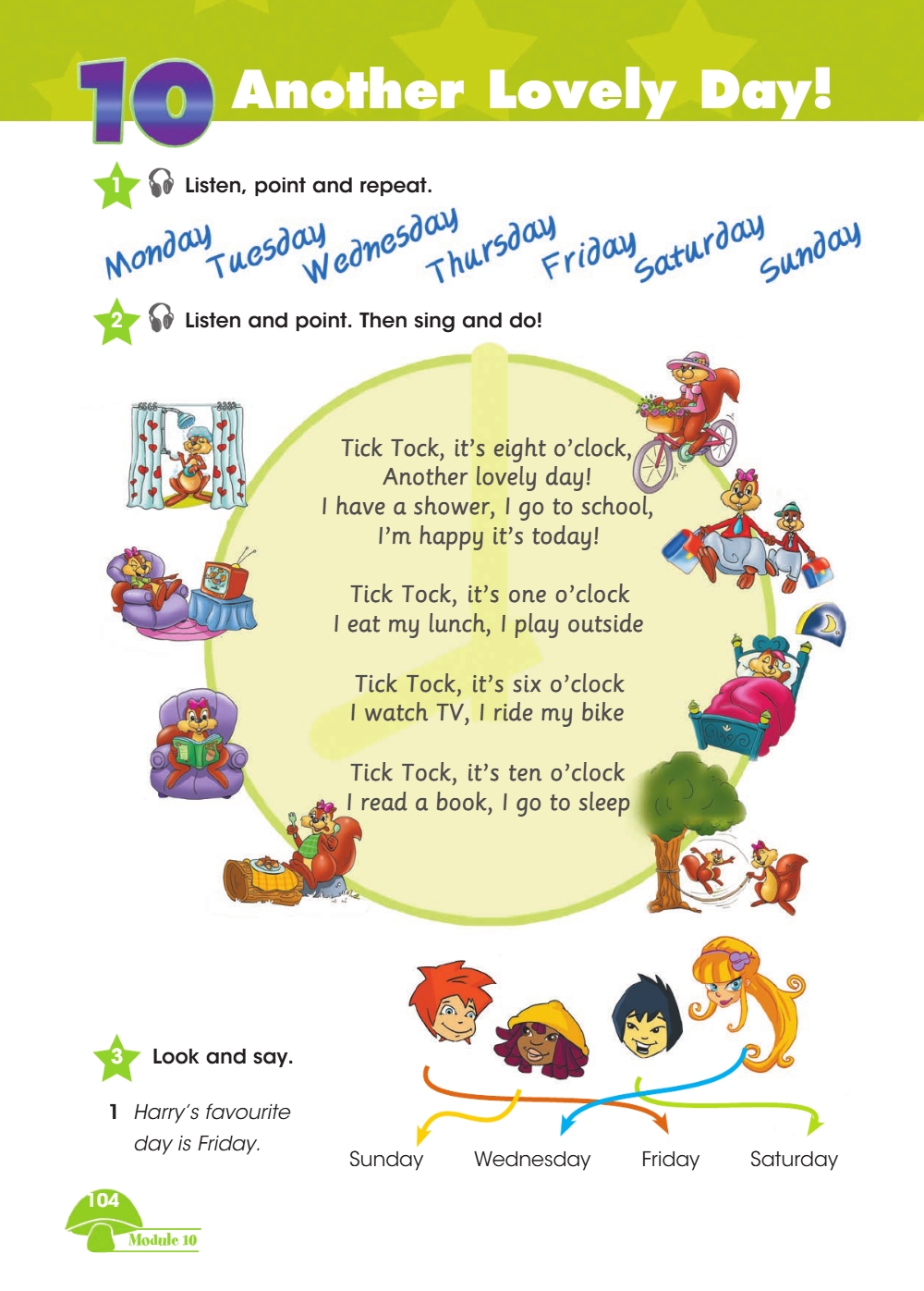  Английский язык 3 класс учебник Баранова 2 часть страница 104. 2023 год