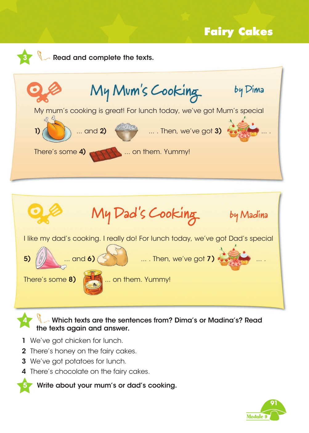  Английский язык 3 класс учебник Баранова 2 часть страница 91. 2023 год