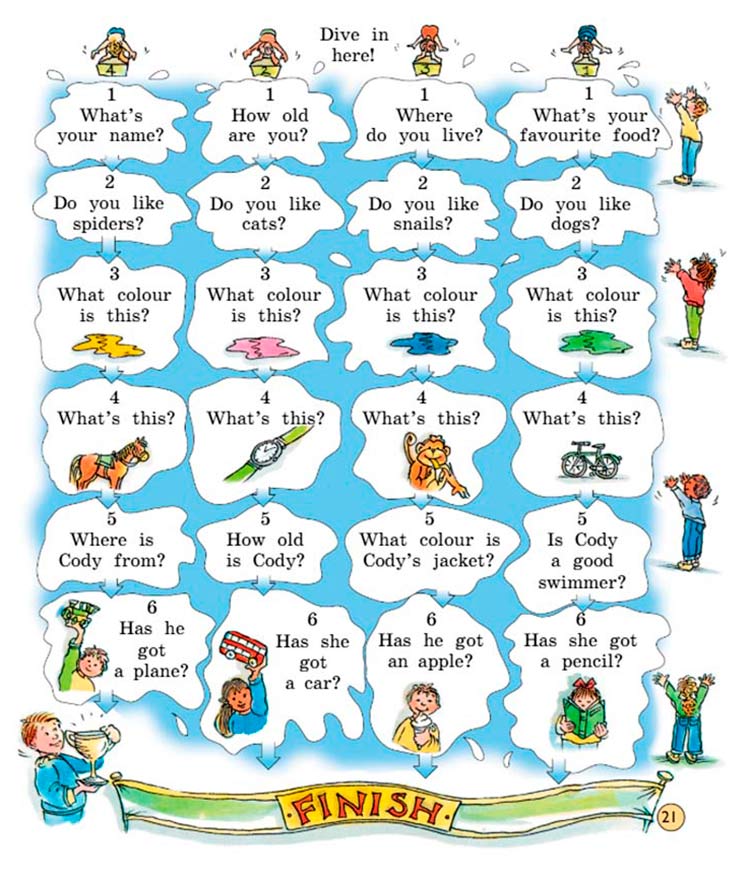 Английский язык 3 класс Учебник Вербицкая 1 часть, год: 2020-2021, страница 21, задание 14