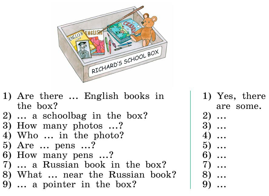 Картинка из учебника Rainbow по английскому языку 4 класс, страница 114 номер 1. Афанасьева, Михеева. 1 часть. 2021 год