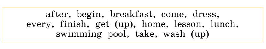 Картинка из учебника Rainbow по английскому языку 4 класс, страница 58. Афанасьева, Михеева. 1 часть. 2021 год