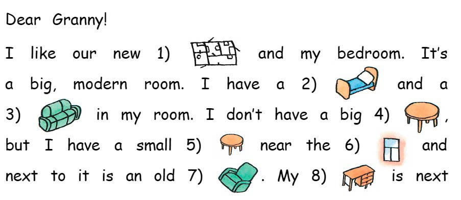 Картинка из учебника Rainbow по английскому языку 4 класс, страница 78 номер 5. Афанасьева, Михеева. 1 часть. 2021 год