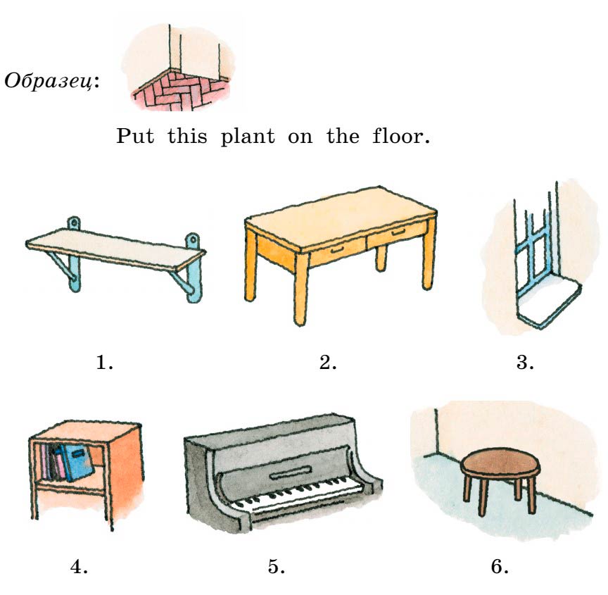 Картинка из учебника Rainbow по английскому языку 4 класс, страница 98 номер 7. Афанасьева, Михеева. 1 часть. 2021 год