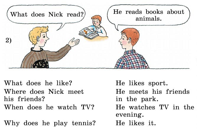 Картинка из учебника Rainbow по английскому языку 4 класс, страница 9 номер 3. Афанасьева, Михеева. 1 часть. 2021 год