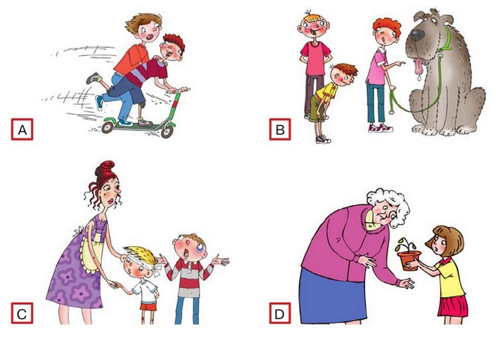 Картинка из учебника по английскому языку 4 класс, страница 17 номер 3. Афанасьева, Михеева. 1 часть. 2021 год