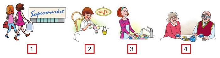 Картинка из учебника по английскому языку 4 класс, страница 98 номер 5. Афанасьева, Михеева. 1 часть. 2021 год