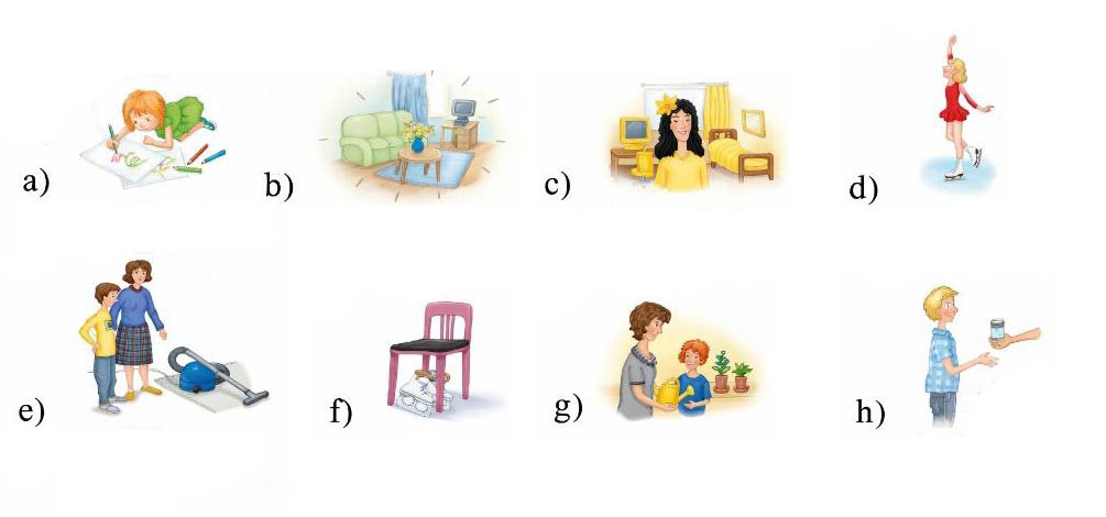 Учебника Rainbow по английскому языку 4 класс, страница 13 номер 3. Афанасьева, Михеева. часть 2. 2021 год