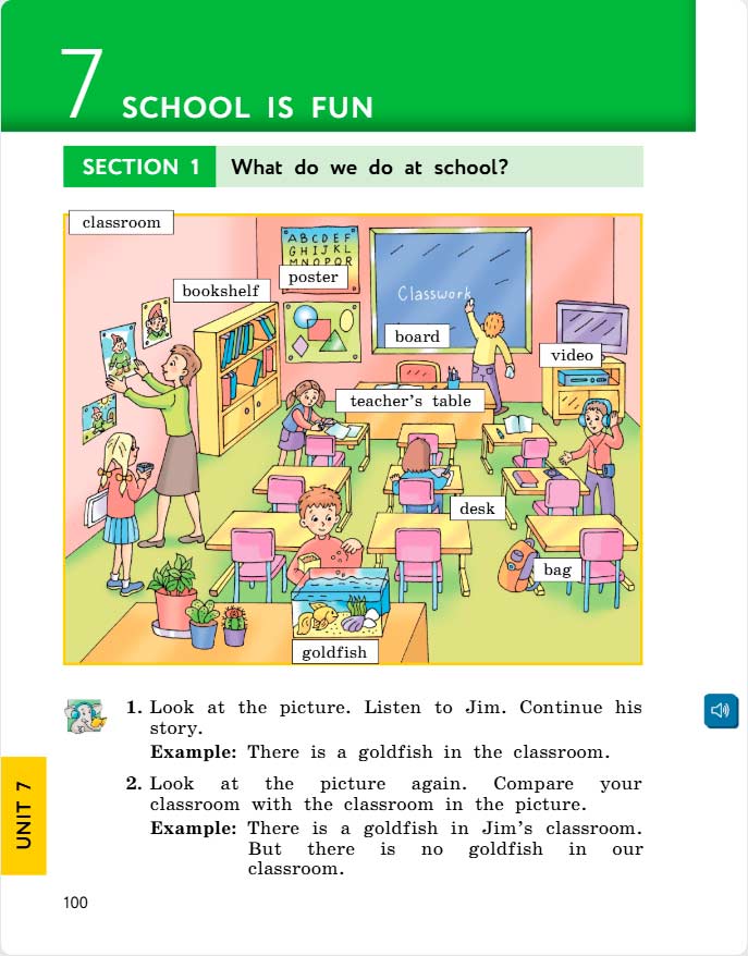 английский язык 4 класс учебник Биболетова, страница 100. (2020).