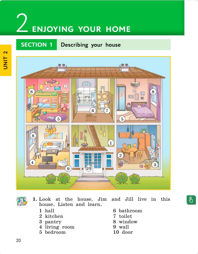 английский язык 4 класс учебник Биболетова, страница 20. (2020).