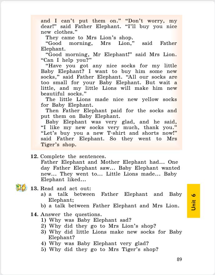 английский язык 4 класс учебник Биболетова, страница 89. (2020).