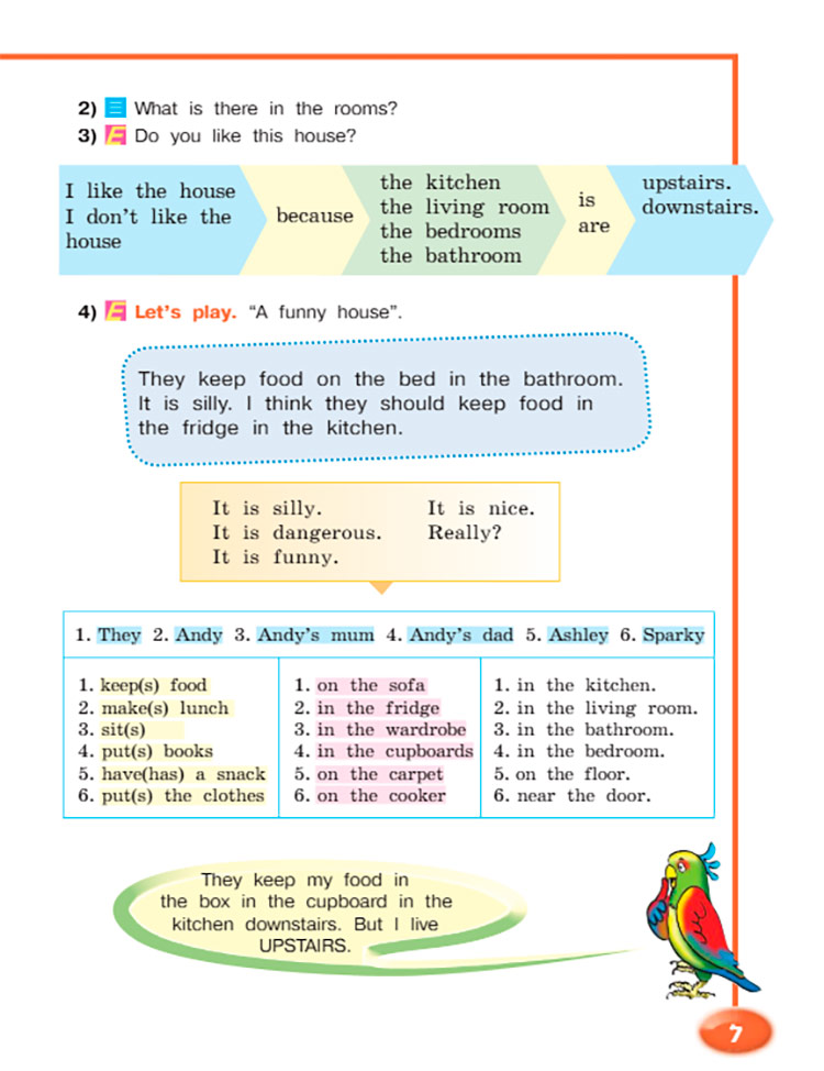Английский язык 4 класс. Учебник 2 часть, Кузовлев, Перегудова, страница 7. Год 2021.