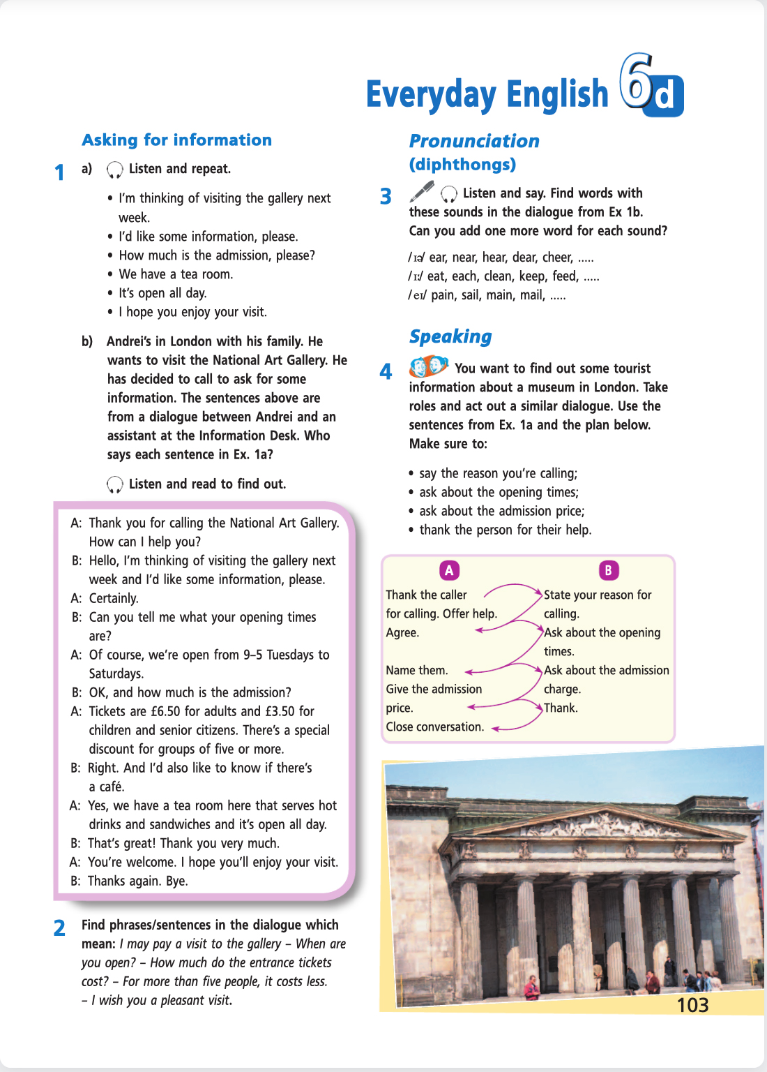 Английский язык 5 класс учебник Баранова, Дули страница 103. Год 2023.