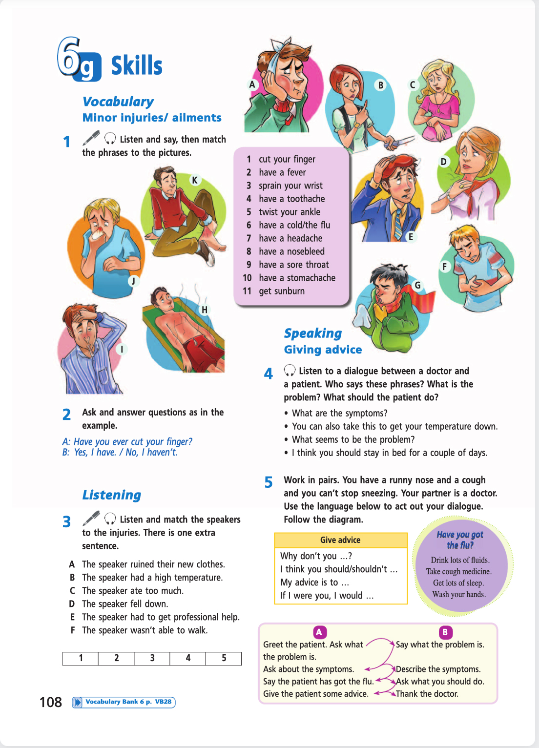 Английский язык 5 класс учебник Баранова, Дули страница 108. Год 2023.