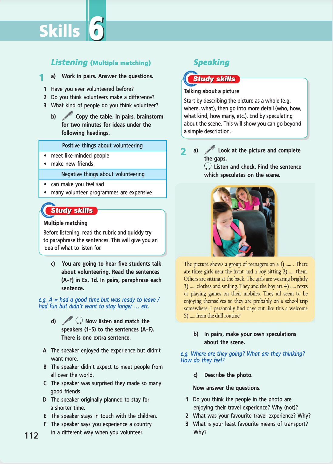 Английский язык 5 класс учебник Баранова, Дули страница 112. Год 2023.