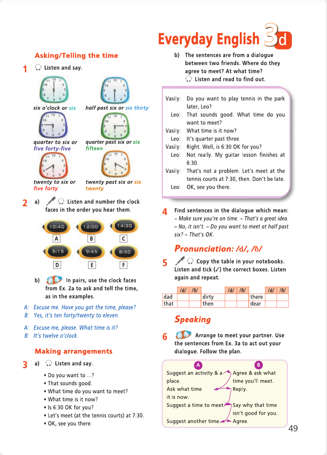 Английский язык 5 класс учебник Баранова, Дули страница 49. Год 2023.
