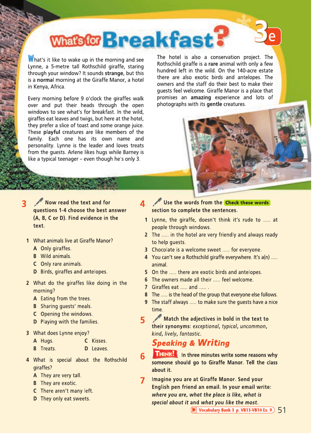 Английский язык 5 класс учебник Баранова, Дули страница 51. Год 2023.