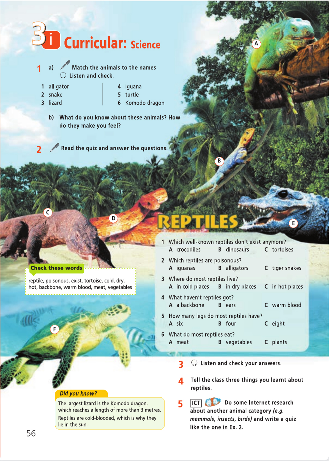 Английский язык 5 класс учебник Баранова, Дули страница 56. Год 2023.