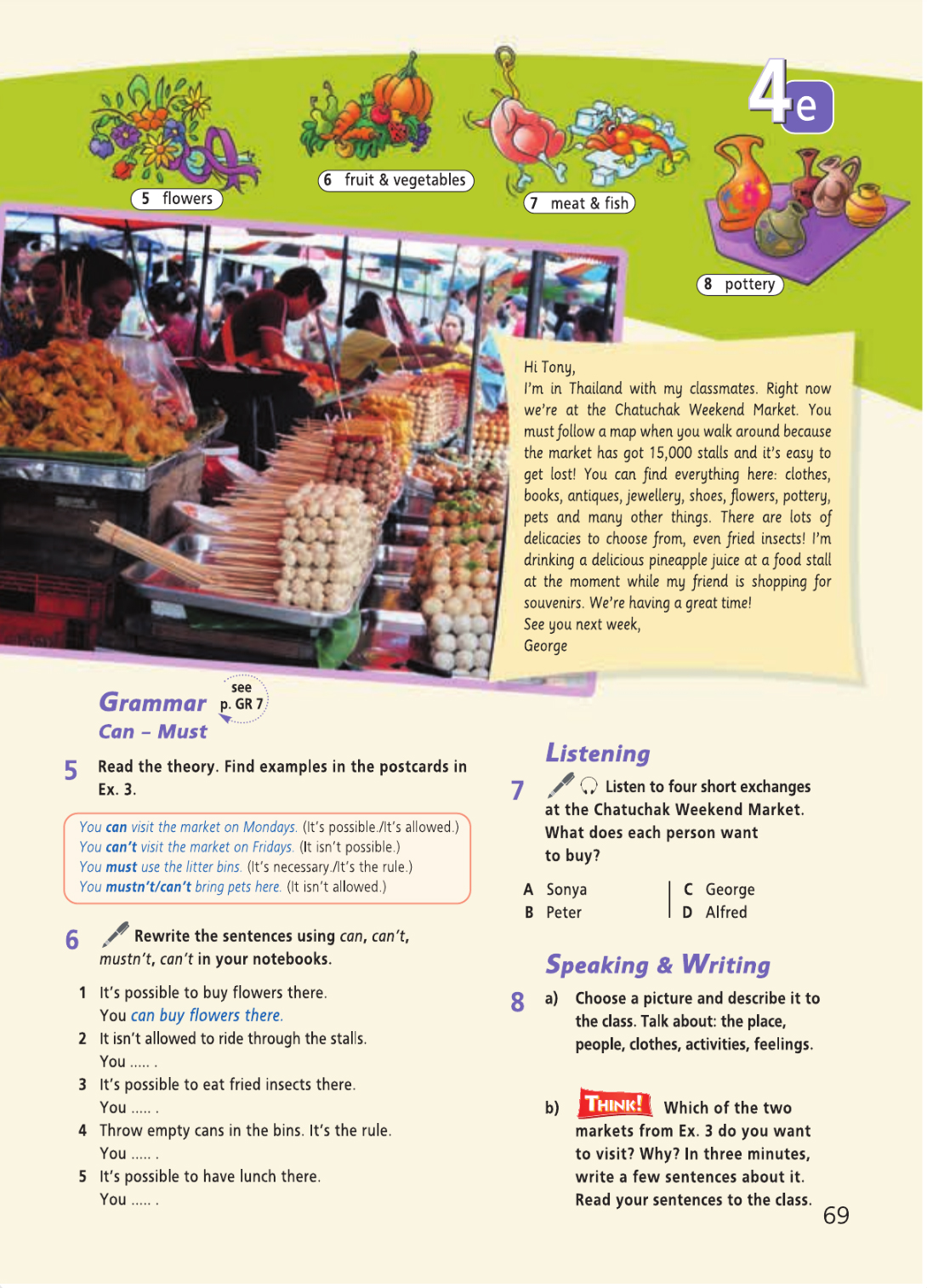 Английский язык 5 класс учебник Баранова, Дули страница 69. Год 2023.