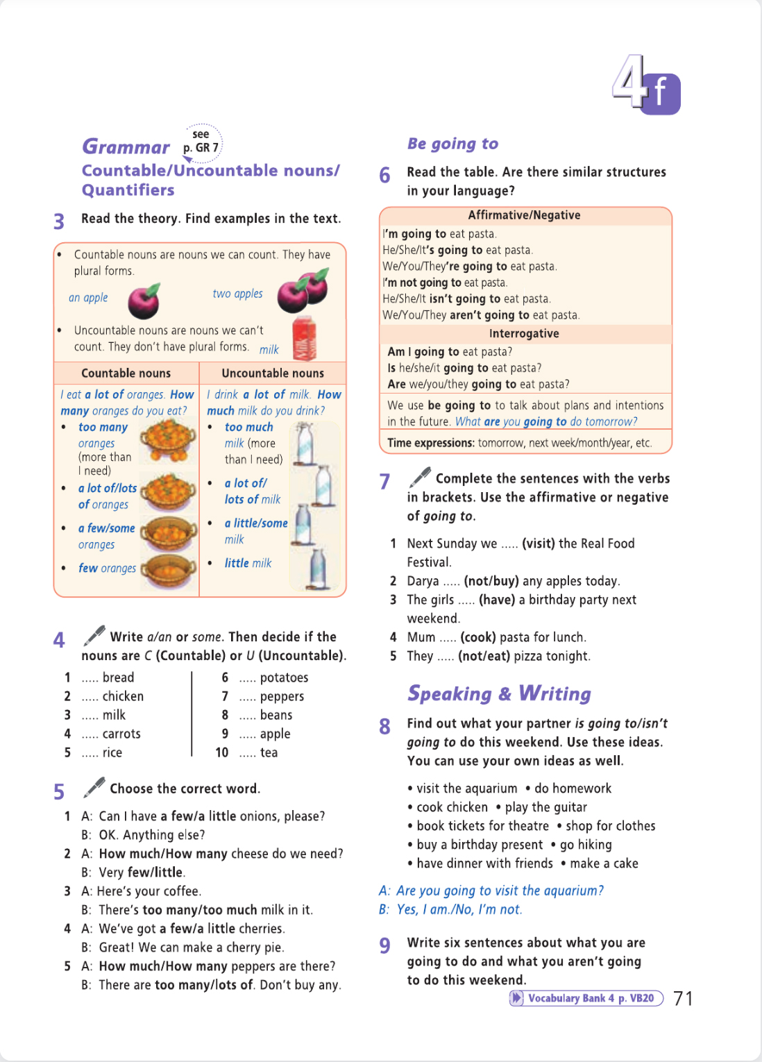 Английский язык 5 класс учебник Баранова, Дули страница 71. Год 2023.