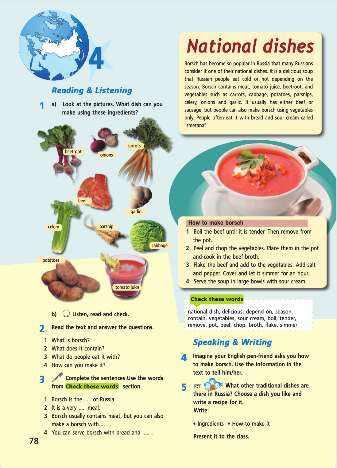 Английский язык 5 класс учебник Баранова, Дули страница 78. Год 2023.