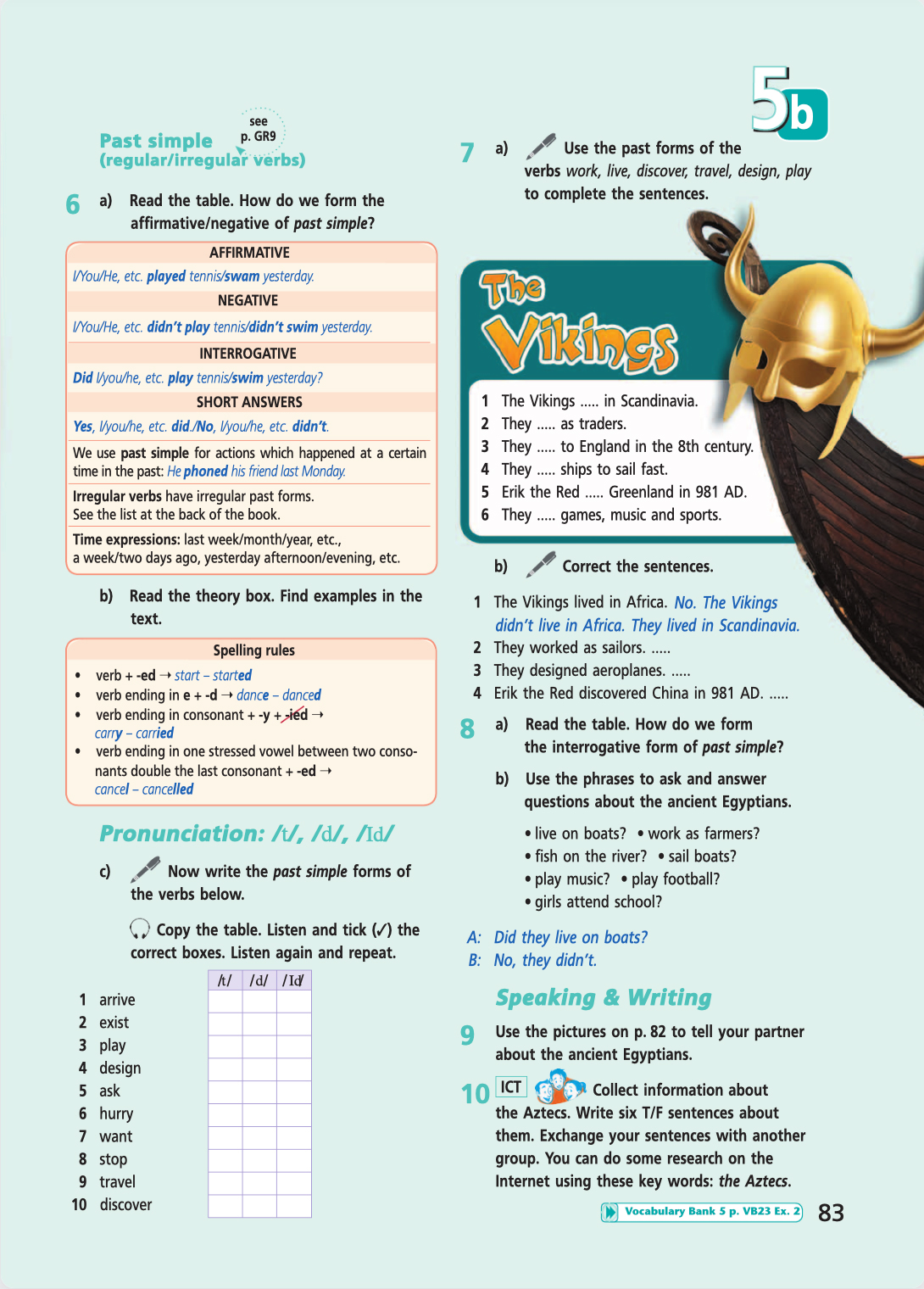 Английский язык 5 класс учебник Баранова, Дули страница 83. Год 2023.