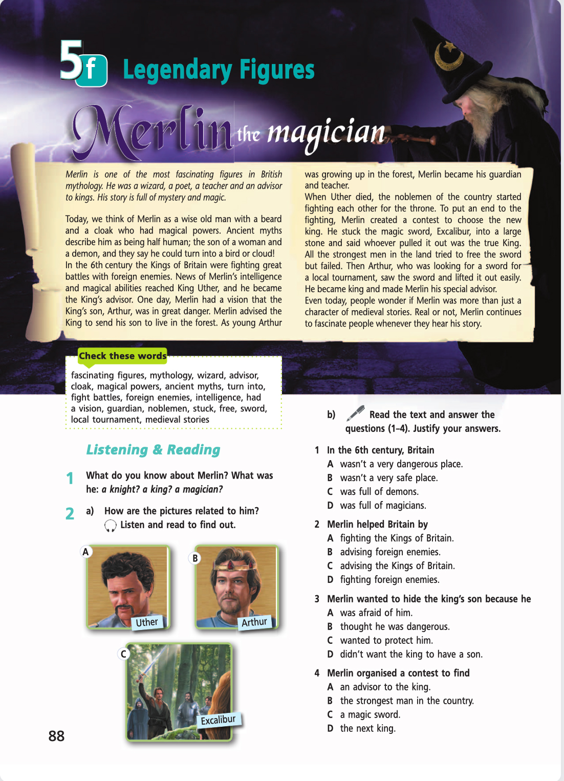 Английский язык 5 класс учебник Баранова, Дули страница 88. Год 2023.