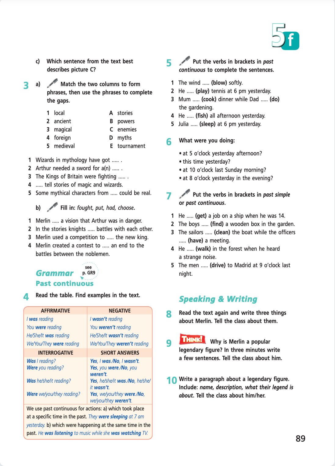 Английский язык 5 класс учебник Баранова, Дули страница 89. Год 2023.