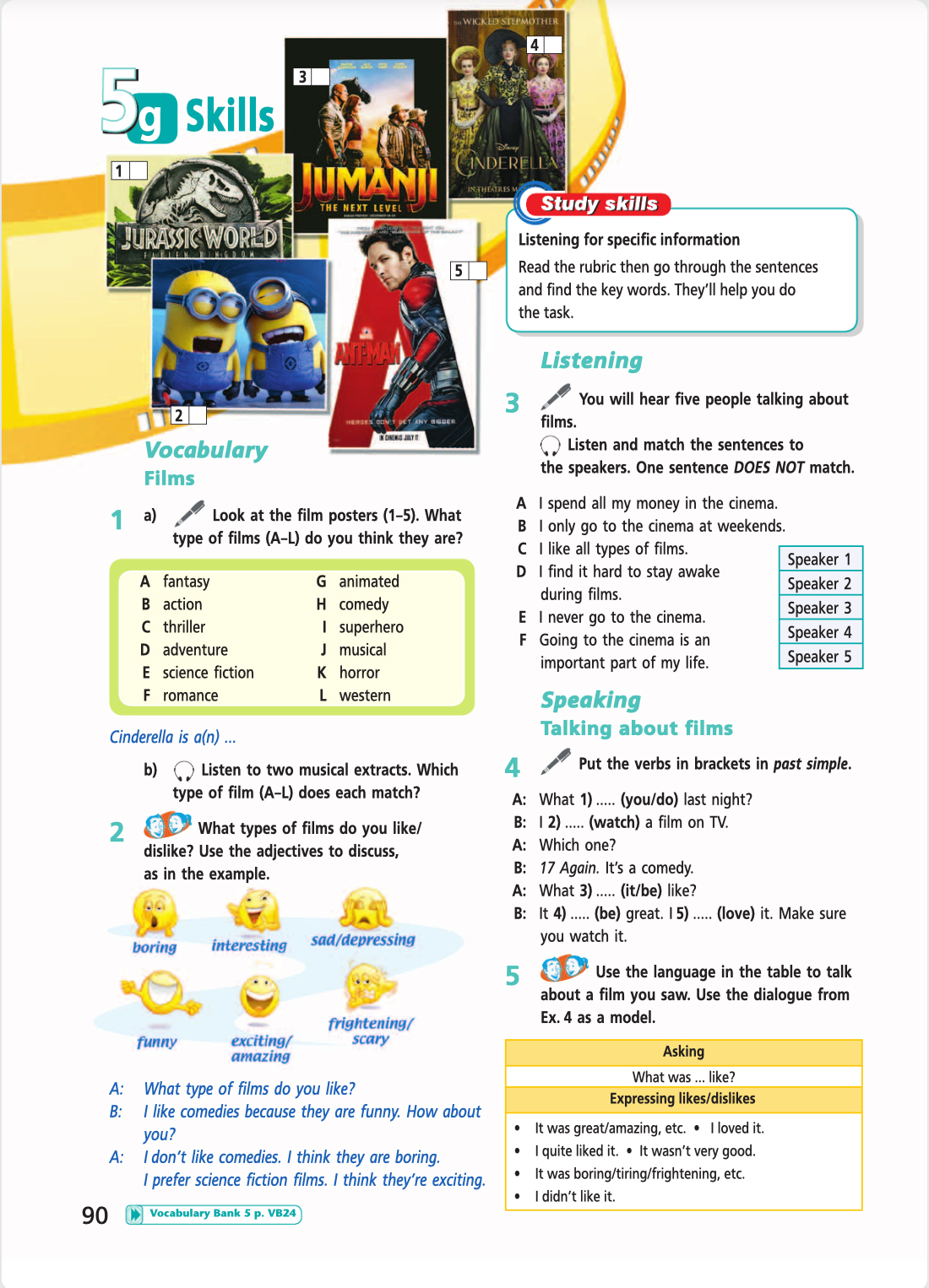 Английский язык 5 класс учебник Баранова, Дули страница 90. Год 2023.