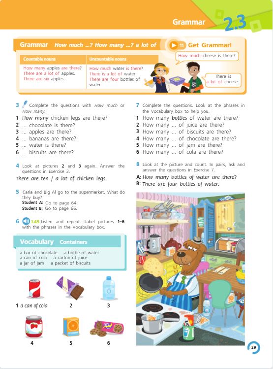 Учебник Костюк, Колоницкая 1 часть. Английский язык 5 класс страница 29.