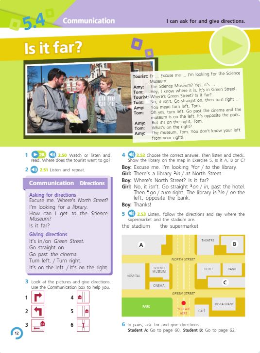 Учебник Костюк, Колоницкая 2 часть. Английский язык 5 класс страница 12. 2023 год.