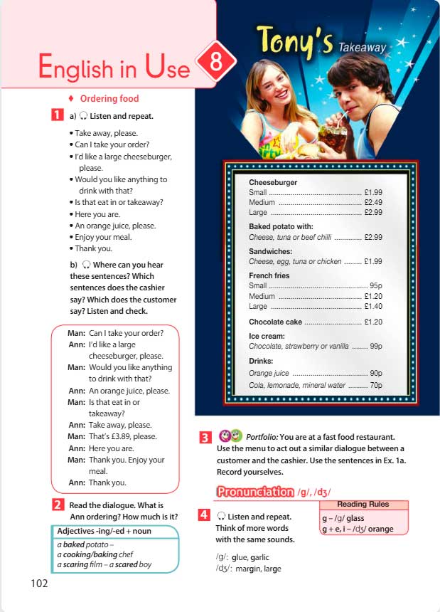 английский язык 5 класс учебник Ваулина, страница 102. (2023).