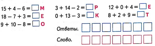 Математика 1 класс рабочая тетрадь Дорофеев, Миракова, Бука - 2 часть. Страница 58, номер 3 Математика 1 класс рабочая тетрадь Дорофеев, Миракова, Бука - 2 часть. Страница 58, номер 3