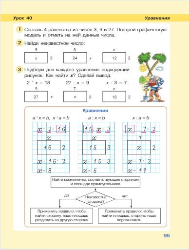 математика 2 класс учебник Петерсон 2 часть страница 95, 2022 год
