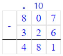 Пояснение к заданию на полях страницы