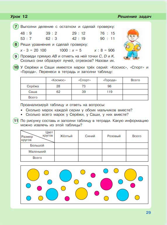Картинка из учебника по математике 3 класс Петерсон - Часть 2, станица 29, год 2022. Картинка из учебника по математике 3 класс Петерсон - Часть 2, станица 29, год 2022.
