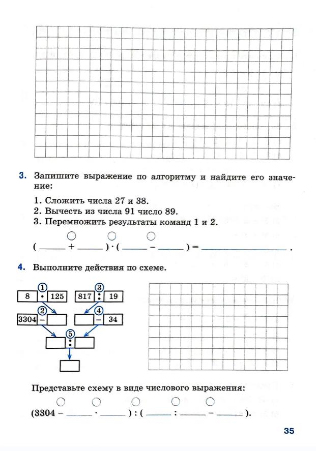 Страница 35 Рабочая тетрадь Ткачёва (Виленкин) Математика 5 класс