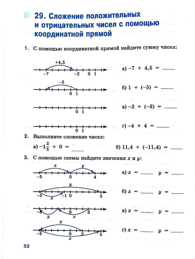 Страница 52 Рабочая тетрадь Ткачёва (Виленкин) Математика 6 класс