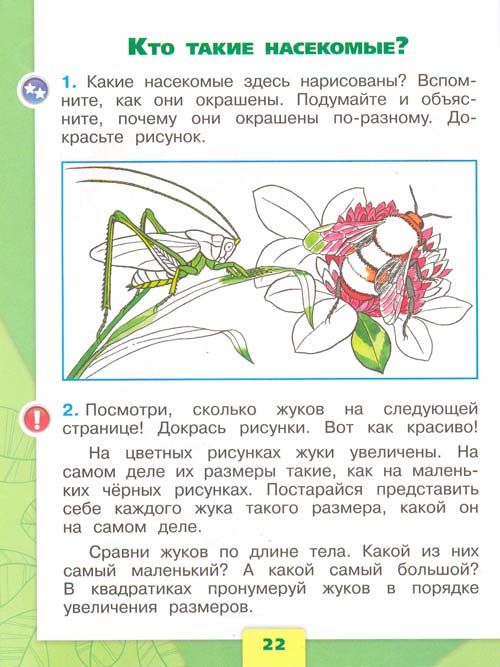 Рабочая тетрадь по окружающему миру 1 класс, Плешаков - 1 часть страница 22 рабочая тетрадь по окружающему миру 1 класс, Плешаков - 1 часть страница 22